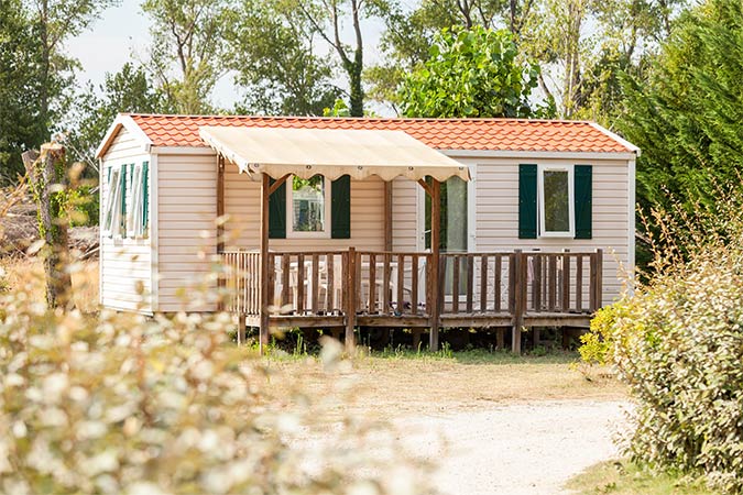 extérieur du mobil-home Comfort