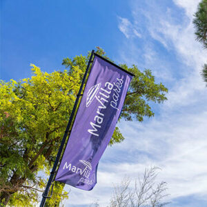 le drapeau de Marvilla Parks