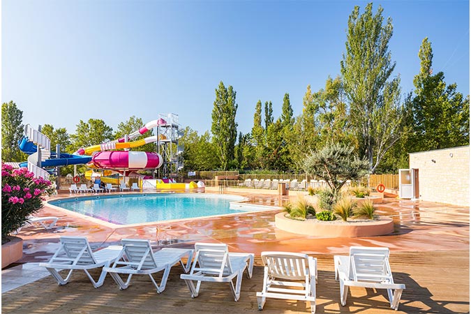 espace aquatique du camping Val de Durance