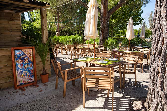 terrasse du restaurant