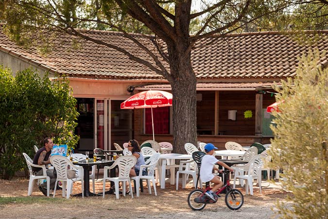 terrasse du snack